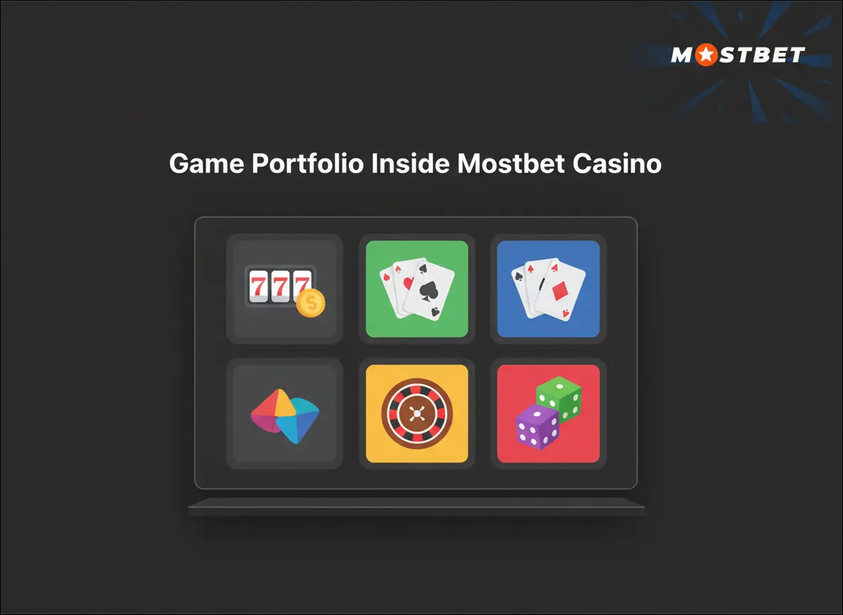 Game Portfolio Inside Mostbet Casino